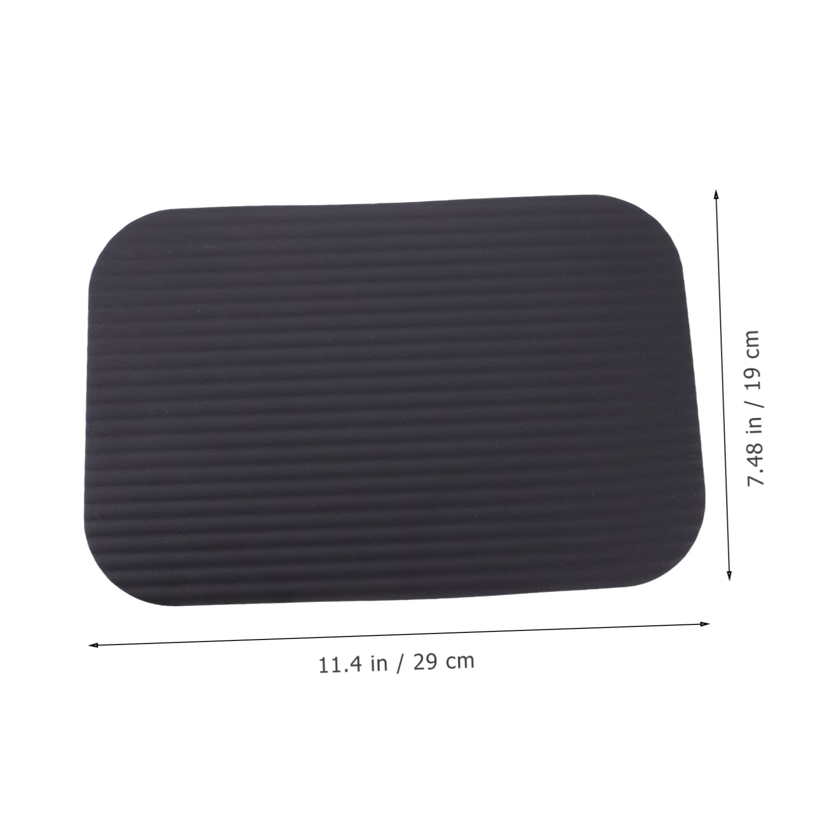 Cabilock 1pc Garden Kneeling Mat Yoga Knee Pads Cushion Garden Knee Cushion Yoga Accessories Work Knee Pads Comfort Kneeling Mat Garden Mat Garden Yoga Cushion Pads Black Fitness