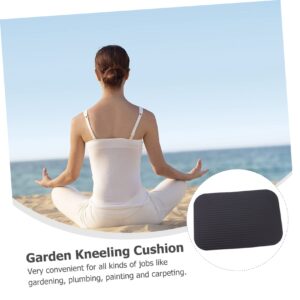 Cabilock 1pc Garden Kneeling Mat Yoga Knee Pads Cushion Garden Knee Cushion Yoga Accessories Work Knee Pads Comfort Kneeling Mat Garden Mat Garden Yoga Cushion Pads Black Fitness