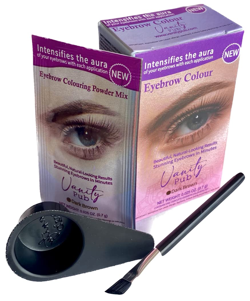 Vanity Pub Eyebrow Color Kit Dark Brown