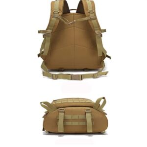 WIGGINOUT Tactical Backpack Military Large Army Daypacks (khaki)