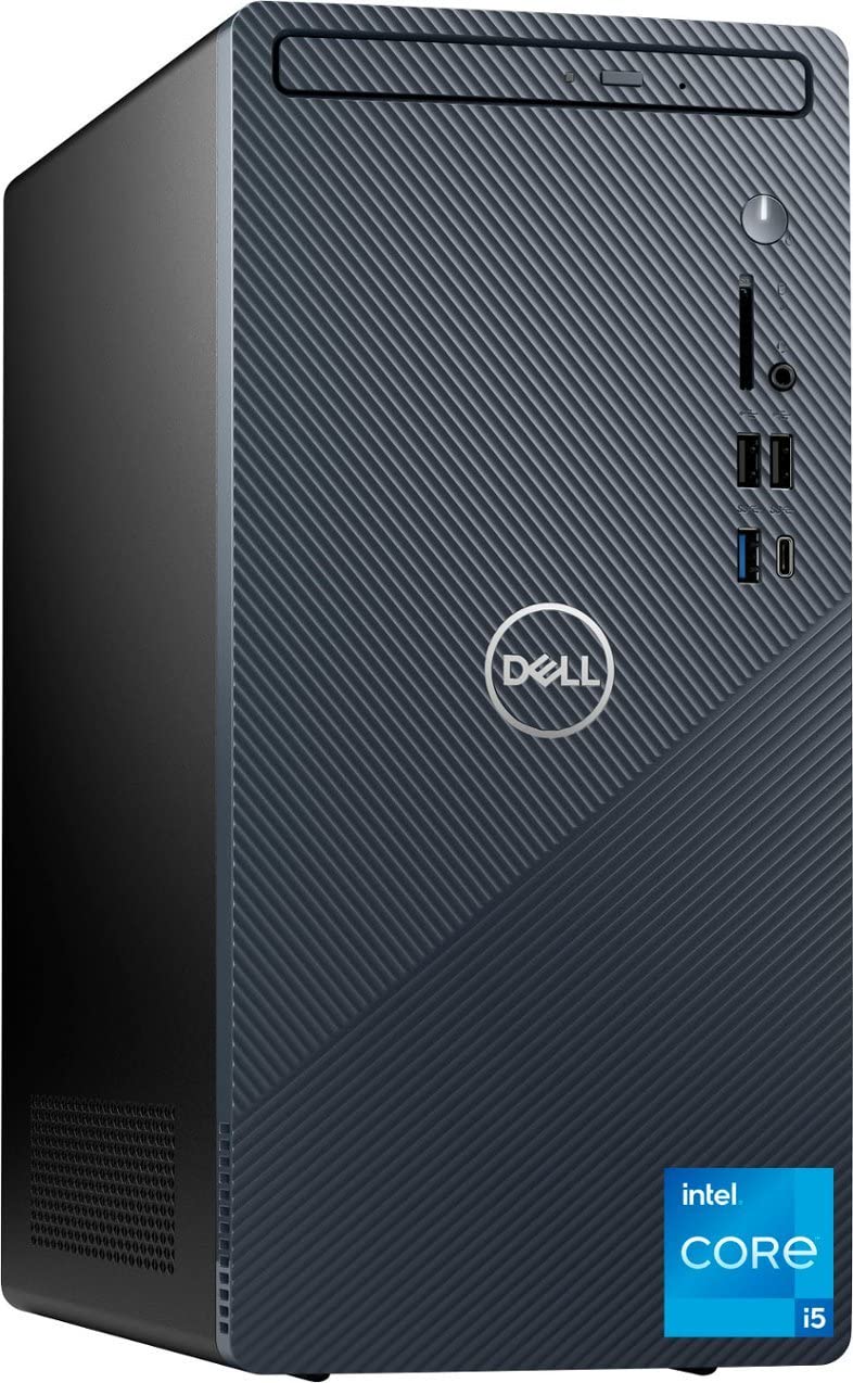 Dell 2023 Newest Inspiron 3910 Desktop PC, 12th Gen Intel Core i5-12400 Processor, 32GB DDR4 RAM, 1TB SSD + 1TB HDD, Intel UHD Graphics 730, WiFi 6, DVD, HDMI, USB-C, Windows 11 Home