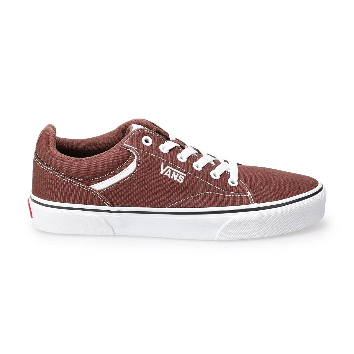 Vans Men's Seldan Sneaker, Root Beer, 12