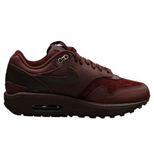 Nike AIR MAX 1 '87 NBHD Womens Fashion Trainers in Burgundy - 6.5 US