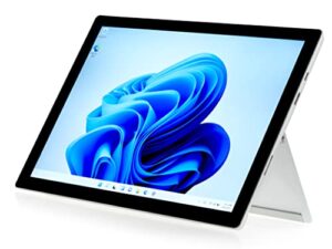 microsoft surface pro 7+ tablet 12.3 inch pixelsense touchscreen display, intel core i5-1135g7 cpu, 8gb ram, 128gb ssd, wi-fi + bluetooth, windows 10 home, platinum 1xk-00001 (renewed)