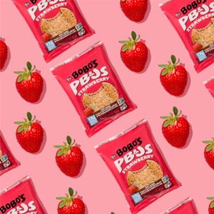 Bobo's Peanut Butter and Jelly Oat Snack Variety Pack, 10 Grape Flavored, 10 Strawberry Flavored, Healthy Everyday Snack