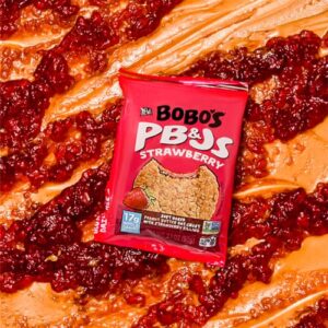 Bobo's Peanut Butter and Jelly Oat Snack Variety Pack, 10 Grape Flavored, 10 Strawberry Flavored, Healthy Everyday Snack