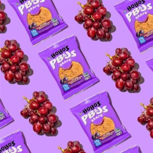 Bobo's Peanut Butter and Jelly Oat Snack Variety Pack, 10 Grape Flavored, 10 Strawberry Flavored, Healthy Everyday Snack