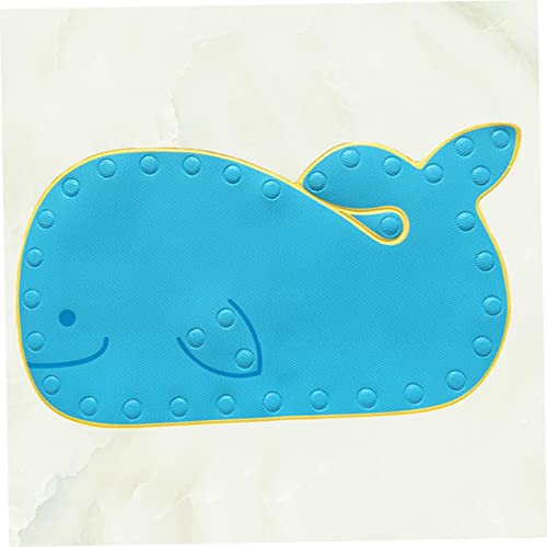 1pc Bath Mat for Bath Cushion Tub Anti-Skid Mat Door Mat Whale Shape Rugs Bathtub Mat Floor Mat Non- Mat Blue Climbing Mat Soft Floor Play Mat