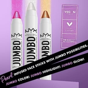 NYX PROFESSIONAL MAKEUP, Jumbo Multi-Use Face Highlighter Stick - Vanilla Ice Cream