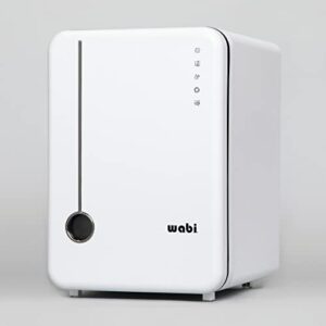 wabi uvc led sanitizer & dryer ultra (white + gunmetal trim)