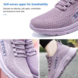 Cozystep Women's Walking Shoes Lightweight Running Sports Shoes Breathable Mesh Fashion Sneakers.