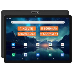 a dreamer android 13 tablet: octa core cpu, 4g lte tablet with sim card slot unlocked, 64gb rom, 6000mah battery, 2mp+5mp dual camera, tablet for kids