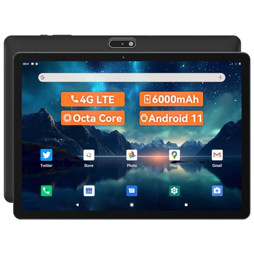 A DREAMER Android 13 Tablet: Octa Core CPU, 4G LTE Tablet with SIM Card Slot Unlocked, 64GB ROM, 6000mAh Battery, 2MP+5MP Dual Camera, Tablet for Kids