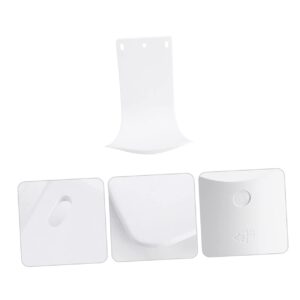 Cabilock 4 Pcs Plastic Water Tray Handwashing Machine Trays Foaming Dispenser Trays Tray for Soap Dispenser Drip Tray for Automatic Hand Dispenser Tray Bubble Soap White Spray Decorate Abs