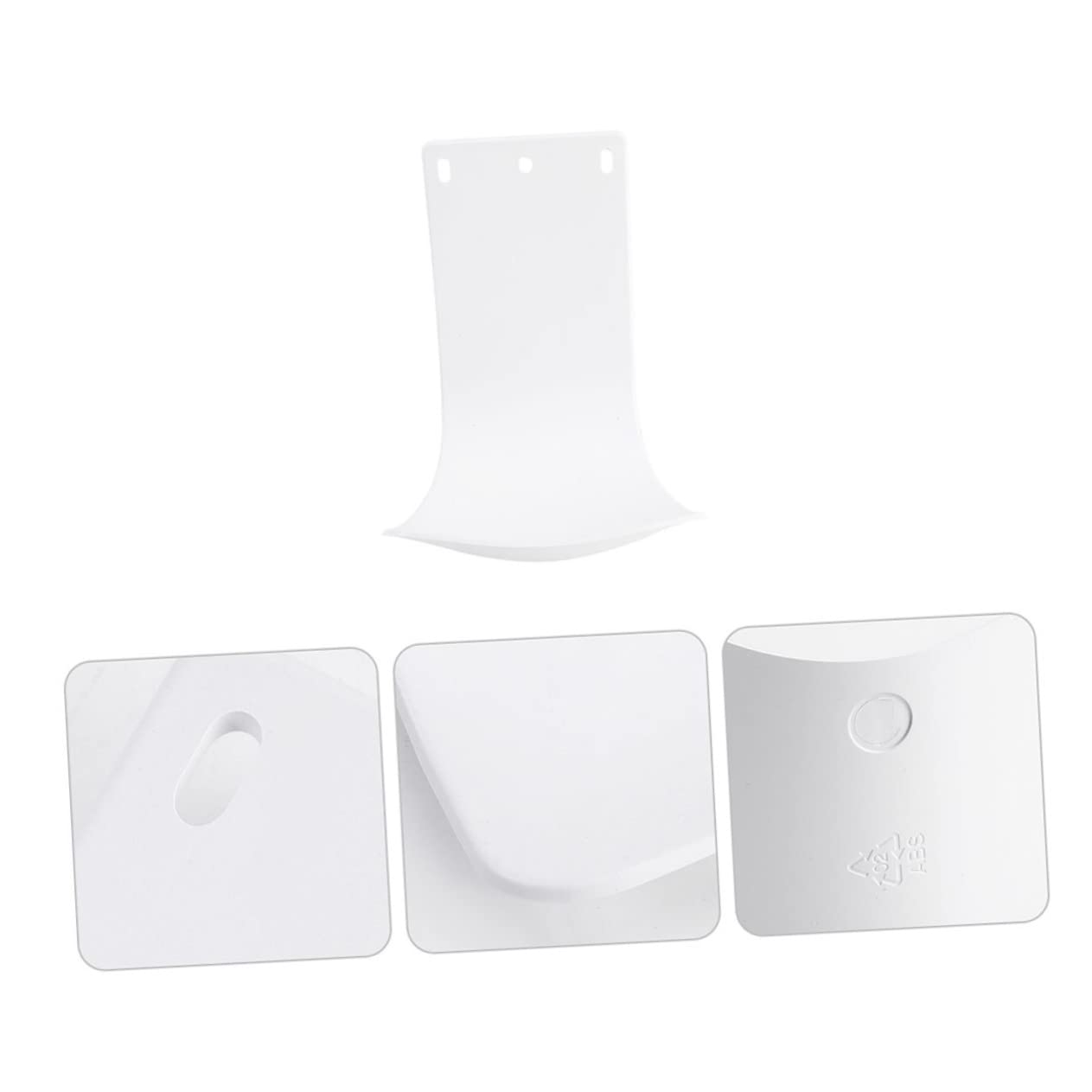 Cabilock 4 Pcs Plastic Water Tray Handwashing Machine Trays Foaming Dispenser Trays Tray for Soap Dispenser Drip Tray for Automatic Hand Dispenser Tray Bubble Soap White Spray Decorate Abs