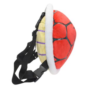 Ofoxouq Cute Turtle Backpack Tortoise Shell Bag Cosplay Costume Party Backpack Red