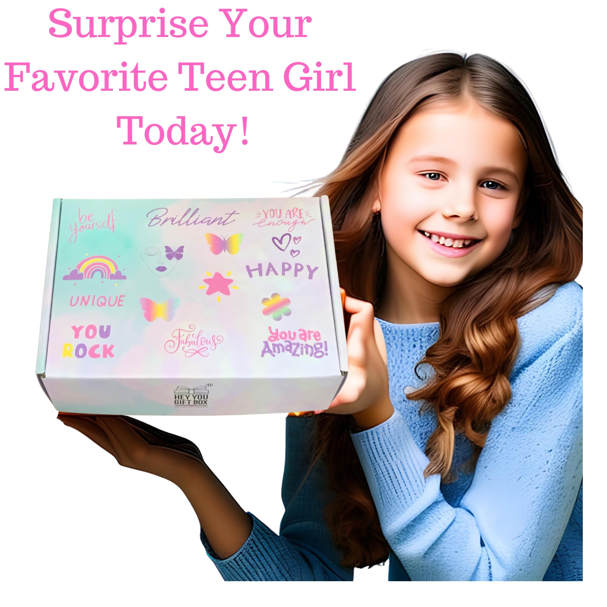 Teen Girl Gift Box, Daughter Birthday Gift, Granddaughter Gifts, Spring Gift For Girls, Teen Girl Care Package, Teen Girl Graduation Presents, Get Well Soon Gift For Teen Girl, Trendy Girl Stuff