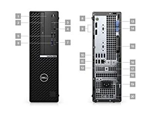 Dell Optiplex 5000 5090 SFF Small Form Factor Desktop Computer Tower (2021) | Core i5-8TB SSD Hard Drive - 64GB RAM | 6 Cores @ 4.6 GHz Win 11 Home