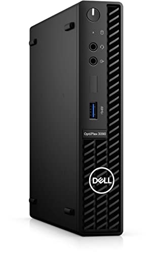 Dell Optiplex 3000 3090 Micro Tower Desktop Computer Tower (2021) | Core i5-1TB SSD Hard Drive + 1TB Hard Drive - 64GB RAM | 6 Cores @ 3.8 GHz - 10th Gen CPU Win 11 Home