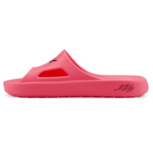 puma mens shibui cat mb.02 logo slide athletic sandals casual - pink - size 10 m