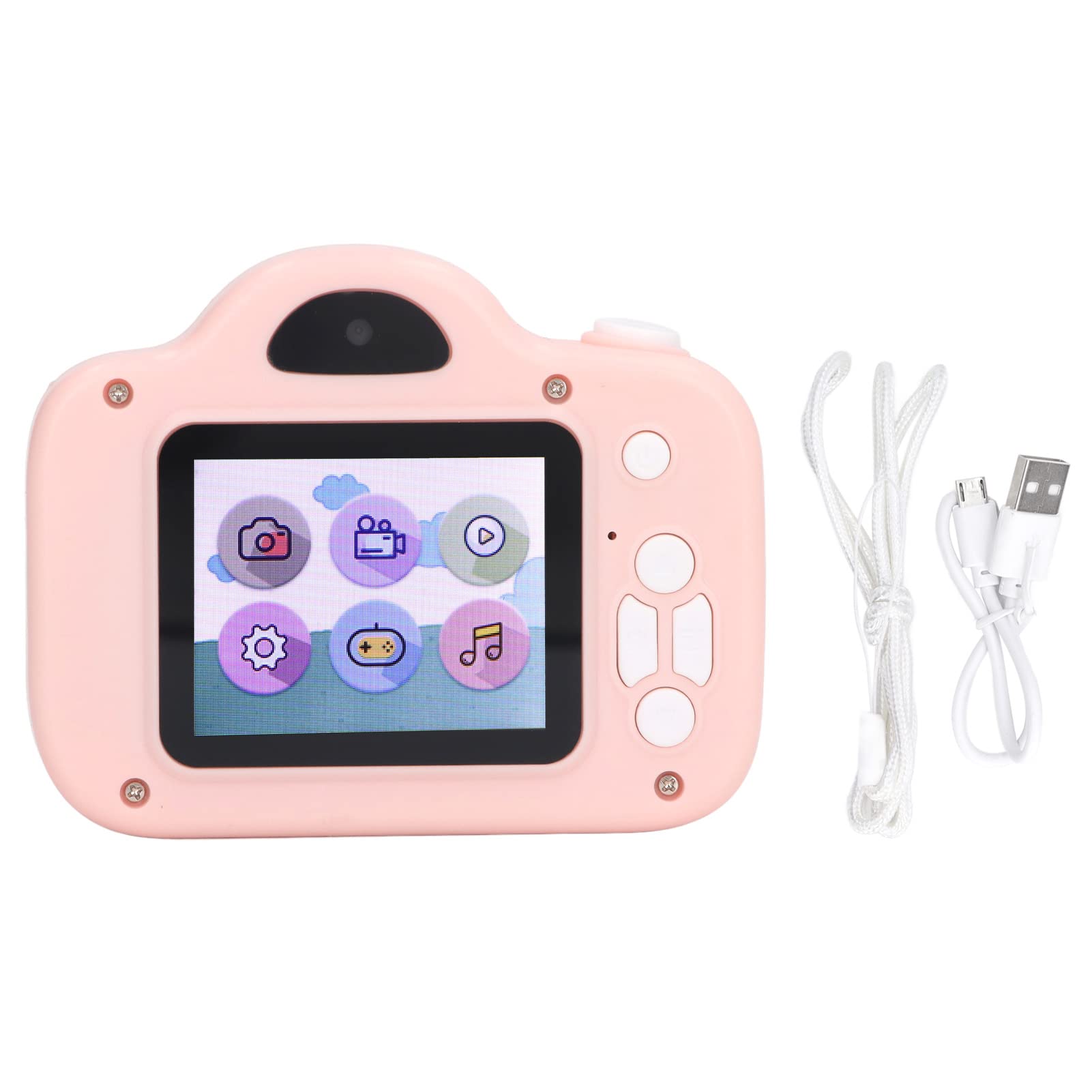 Kids Camera, Easy to Use 400mAh Drop Proof Children Digital Camera 20MP for Travel