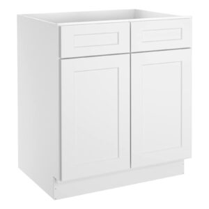 roomtec kitchen base cabinets, sideboard storage cabinet, entryway cabinet with soft closing doors 30" w x 24" d x 34-1/2"h