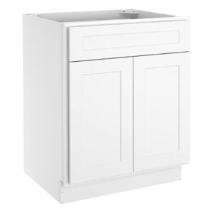 roomtec kitchen base cabinets, sideboard storage cabinet, entryway cabinet with soft closing doors 27" w x 24" d x 34-1/2"h
