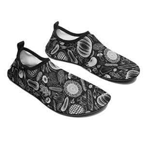 happy thanksgiving water shoes for men women quick-dry aqua socks swim beach barefoot yoga sportwear pool camping
