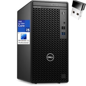 dell optiplex 3000 full size tower business desktop, intel hexa-core i5-12500 up to 4.6ghz, 32gb ddr4 ram, 2tb pcie ssd, dvdrw, ethernet, wifi adapter, kb& mouse, windows 11 pro