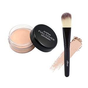 tbuiall bb cream foundation face concealer medium to full coverage foundation women's concealer for face moisturizer cover up skin flaw isolation dust uv vegan friendly