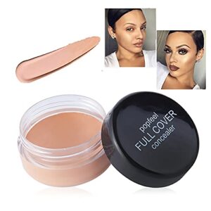 TBUIALL BB Cream Foundation Face Concealer Medium to Full Coverage Foundation Women's Concealer for Face Moisturizer Cover Up Skin Flaw Isolation Dust UV Vegan Friendly