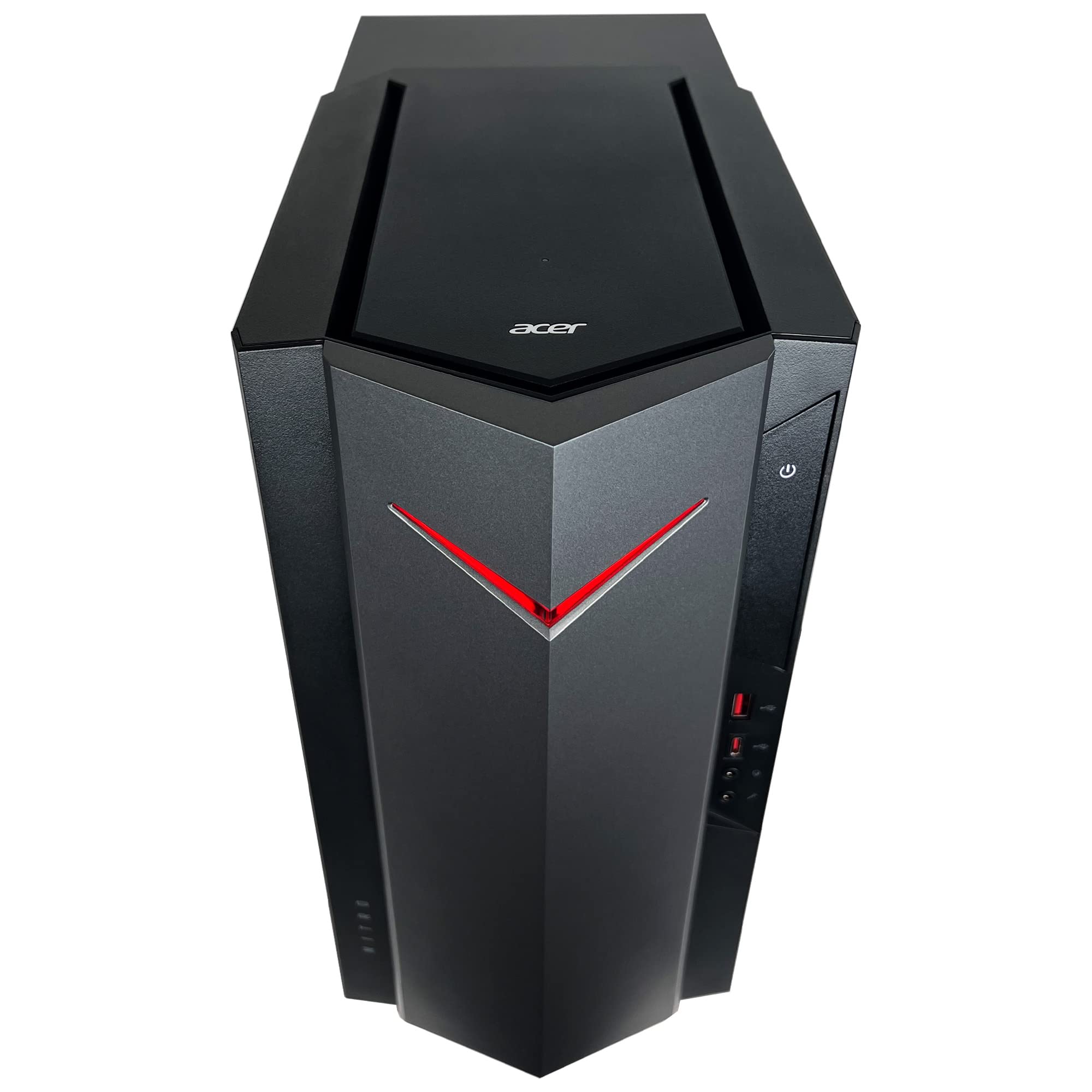 acer Nitro 50 N50 Gaming Desktop Computer - 12th Gen Intel Core i9-12900K 16-Core up to 5.2GHz CPU, 64GB RAM, 4TB NVMe SSD + 12TB HDD, GeForce RTX 3060Ti 8GB GPU, Intel Wi-Fi 6, Windows 11 Pro