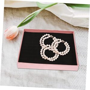 Cabilock Ring Display Tray 4pcs Simple Jewelry Tray Jewelry Display Soda Can Lids Ear Ring Insert Display Pad Ring Showcase Desk Tray Earings Paper Storage Tray Travel Earrings