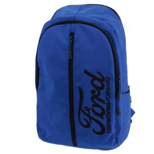 ford script logo smart backpack, blue
