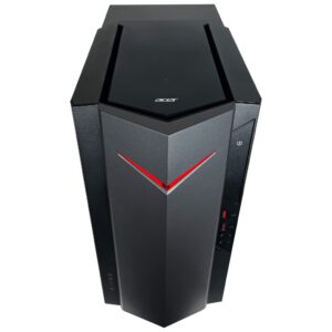 acer Nitro 50 N50 Gaming Desktop Computer - 12th Gen Intel Core i5-12400F 6-Core up to 4.40GHz CPU, 32GB RAM, 1TB NVMe SSD + 2TB HDD, GeForce GTX 1650 4GB Graphics, Intel Wi-Fi 6, Windows 11 Home