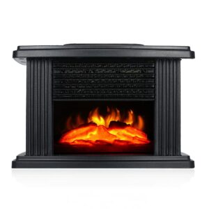 tabletop portable heater mini electric fireplace