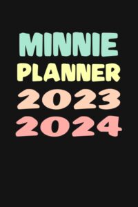 minnie: custom name weekly planner 2023-2024