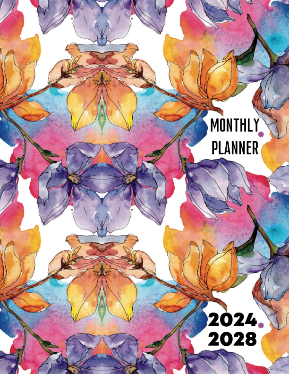 2024-2028 Monthly Planner 5 Years: 60 Months January 2023 to December 2028 Calendar Agenda Organizer Schedule and Appointment Notebook | Large Size: 8.5 x 11 with Federal Holidays