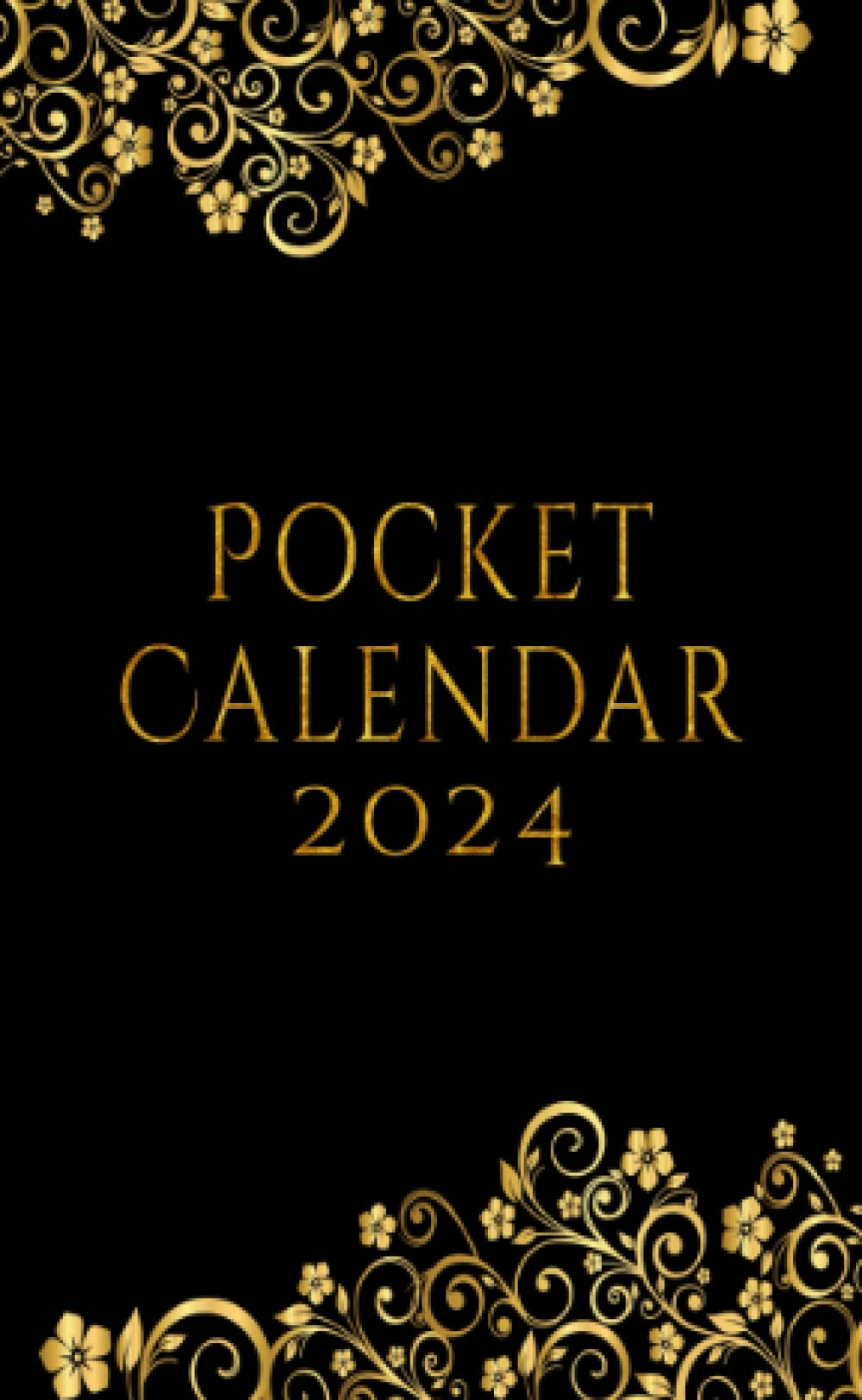 POCKET Calendar 2024: 1 Year Pocket Planner (12-Month Calendar)