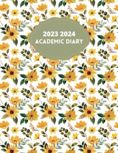 a4 academic diary 2023 2024: a4 academic year july 2023 - june 2024,simple and large teacher planner 2023 2024