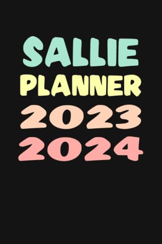 SALLIE: Custom Name Weekly Planner 2023-2024