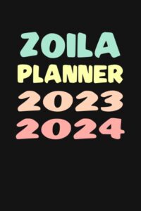 zoila: custom name weekly planner 2023-2024