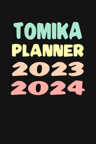 TOMIKA: Custom Name Weekly Planner 2023-2024