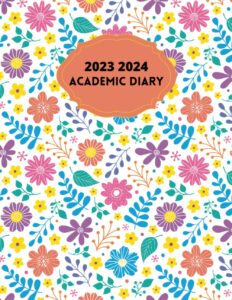 a4 academic diary 23-24 week to view: 2023-2024 teacher planner july to june, simple and large teacher planner 2023 2024