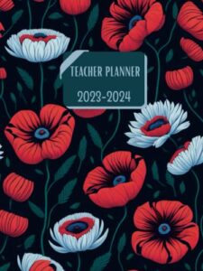 art teacher planner 2023-2024: teacher organiser, journal, plan & prepare lessons |academic diary 2023-2024 week to view |a4 format