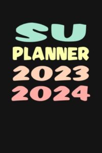 su: custom name weekly planner 2023-2024