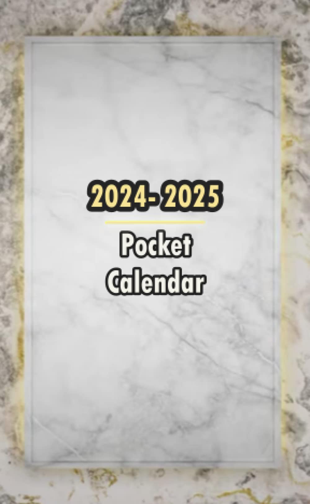 2024-2025 Pocket Calendar: Purse Size 4 x 6.5 - 2 Years Monthly Planner for Purse / from January 2024 to December 2025: each month/ 2 pages – ... Contacts, Pasword Log, Holiday ... and more