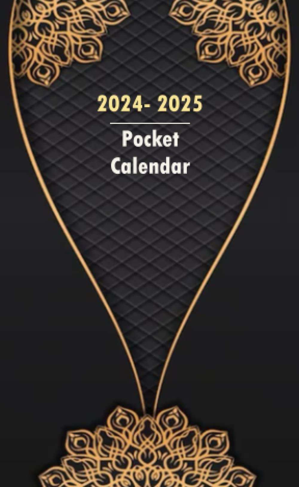 2024-2025 Pocket Calendar: Purse Size 4 x 6.5 - 2 Years Monthly Planner for Purse / from January 2024 to December 2025: each month/ 2 pages – ... Contacts, Pasword Log, Holiday ... and more