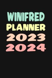 winifred: custom name weekly planner 2023-2024