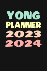 yong: custom name weekly planner 2023-2024